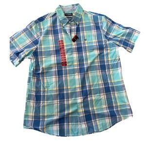 BNWT- Chaps Short Sleeve Button down, Men's XL